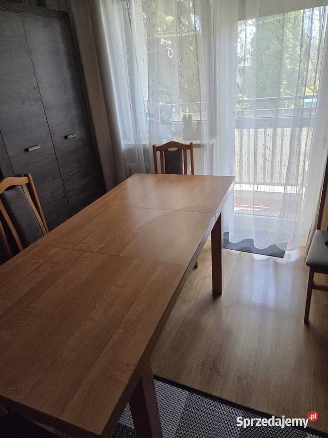 Stół rozkładany 4 krzesła Międzyrzec Podlaski