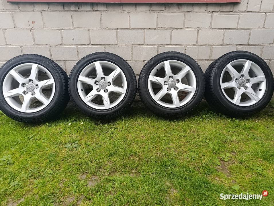 Felgi Ronal 16 5x112 z Prawie Nowymi Oponami Rzeczków sprzedam