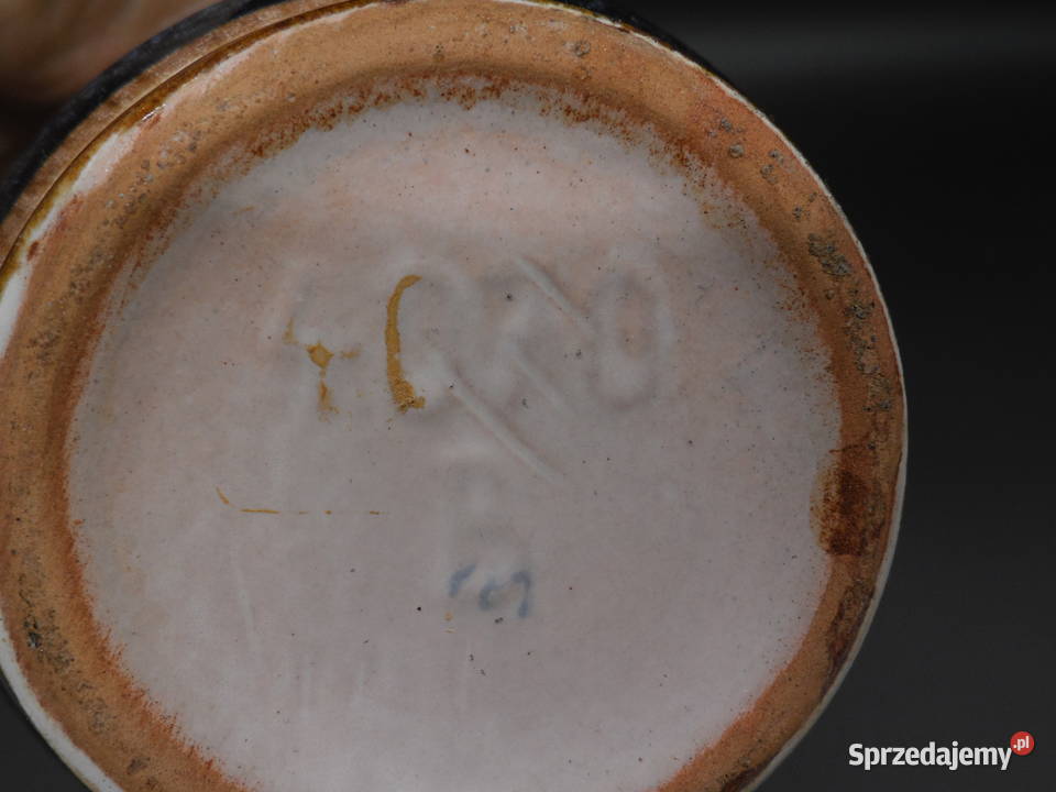 Ceramiczny wazon z uchem Haldensleben 4073 Porcelana i szkło Raszków