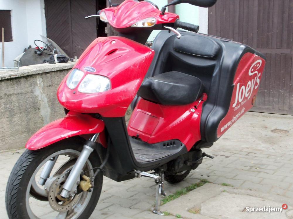 Skuter do PIZZY kupiony w Polsce Kowary