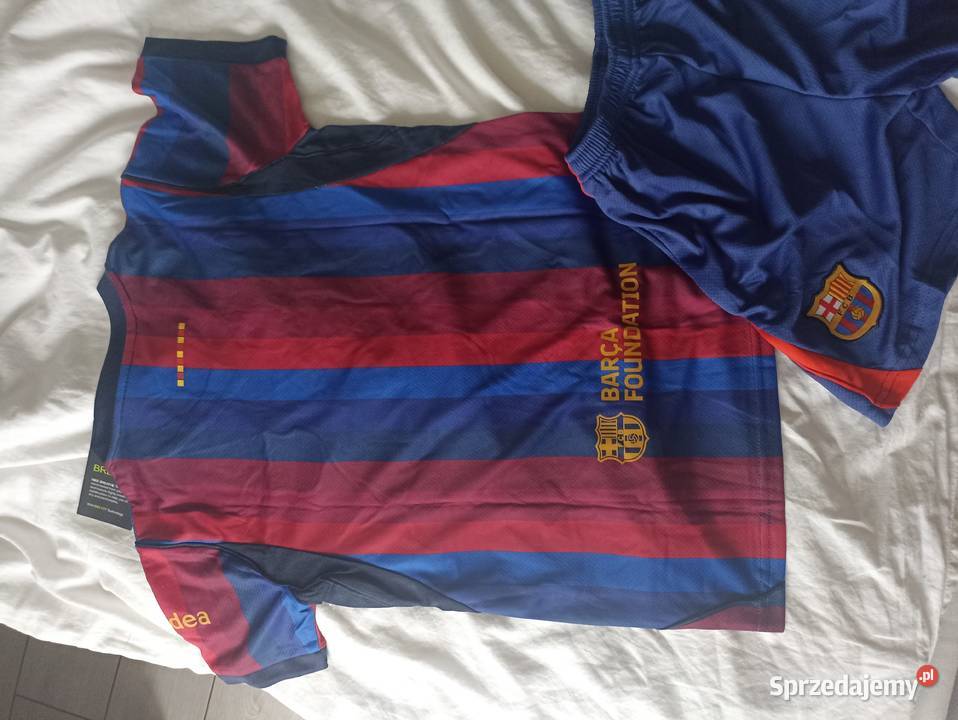Strój piłkarski Fc Barcelona nowy sezon 2627 Rozmiar 150 wielkopolskie