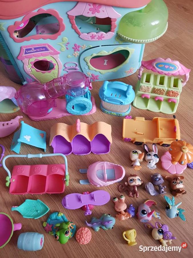Littlest pet shop mega zestaw duży domek Dla Dziecka Rożki