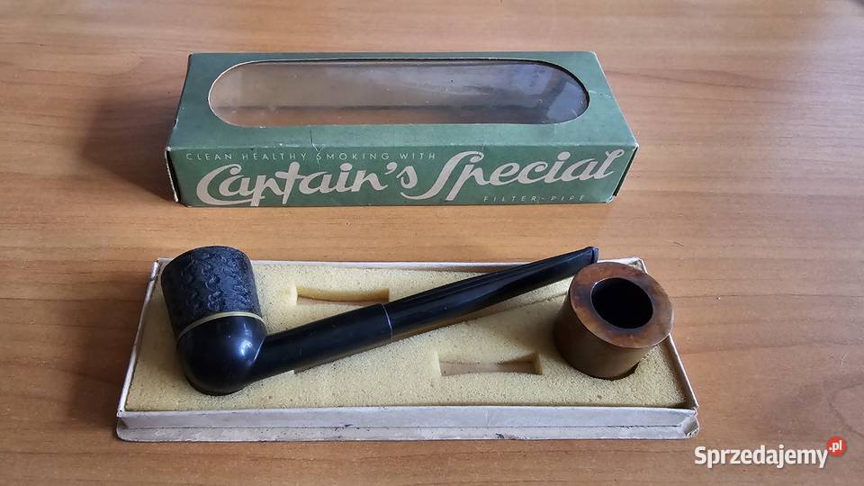 Stara fajka Captains Special lata 70 PRL vintage Pozostałe