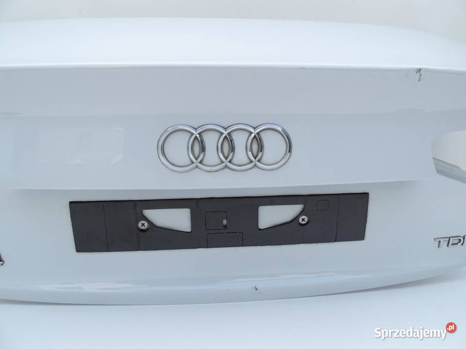 KLAPA TYŁ TYLNA BAGAŻNIKA LS9R AUDI A4 B8 S4