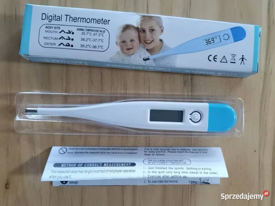 Termometr Cyfrowy do Pomiaru Temperatury Ciała Płock