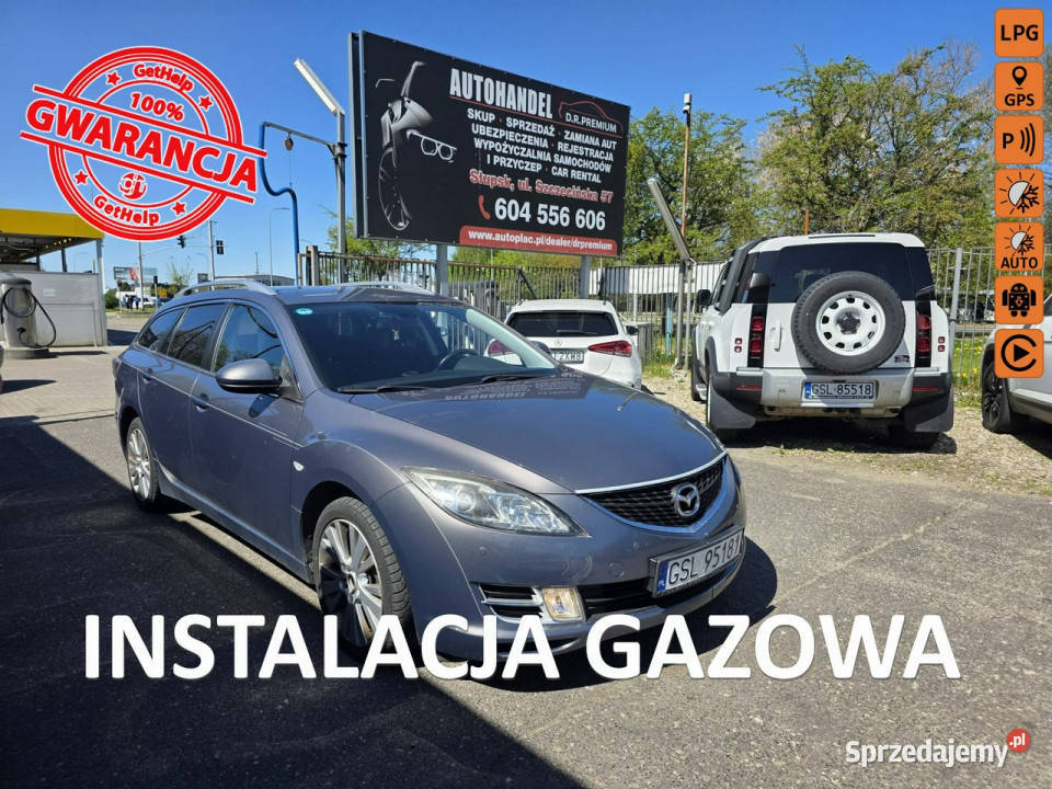 Mazda 6 20 Benzyna LPG 147 Klimatyzacja Android 147KM Słupsk sprzedam