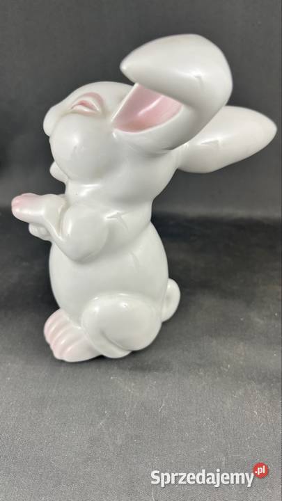 Porcelanowa figurka królika Rosenthal lubuskie Zielona Góra