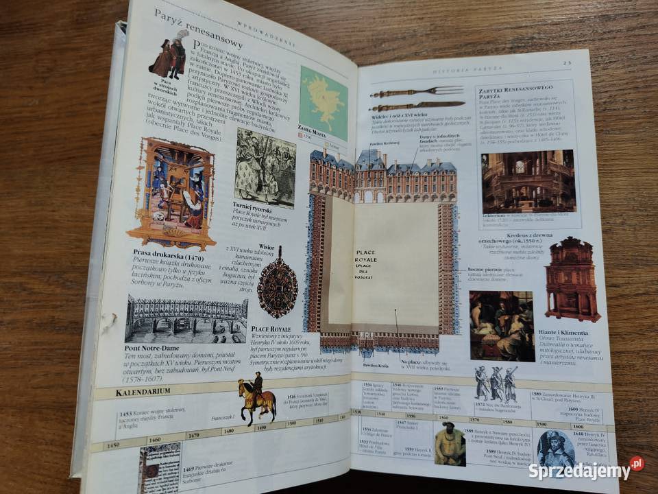 Paryż przewodnik Wiedzy i Życia miękka Kraków sprzedam