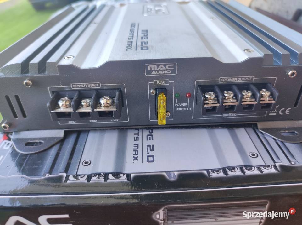 Wzmacniacz Mac Audio 500 wat Ilość kanałów 2 sprzedam