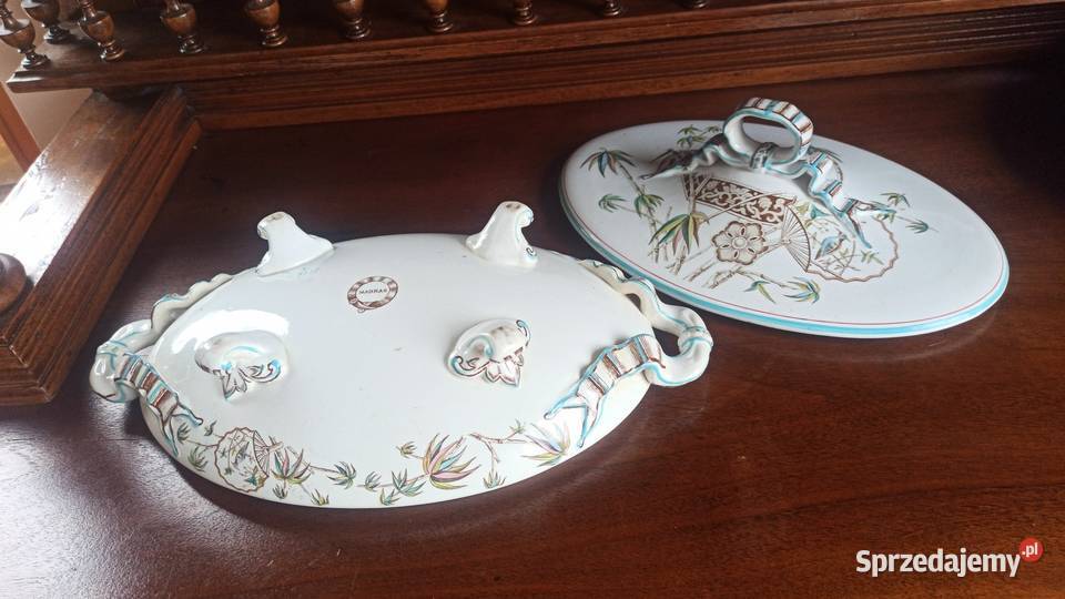 Waza Syg Madras
Ptaki wśród bambusów na grubej Porcelana i szkło Gdańsk