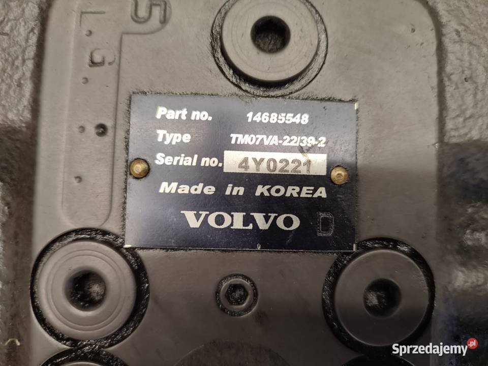 Hydromotor VOE14685548 Volvo EC55C Wilkowo sprzedam