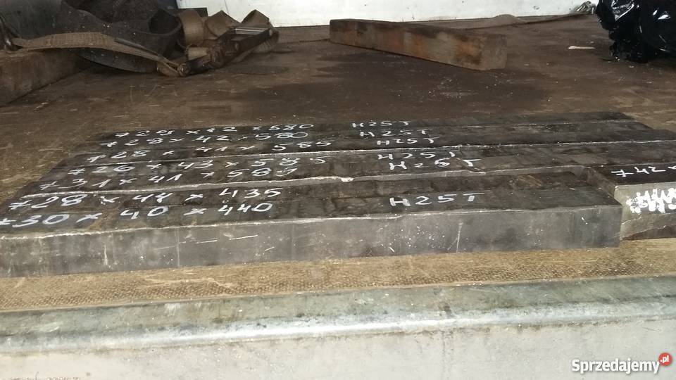 Stalki ciętki płaskowniki żaroodporne gat H25T Produkcja Gliwice