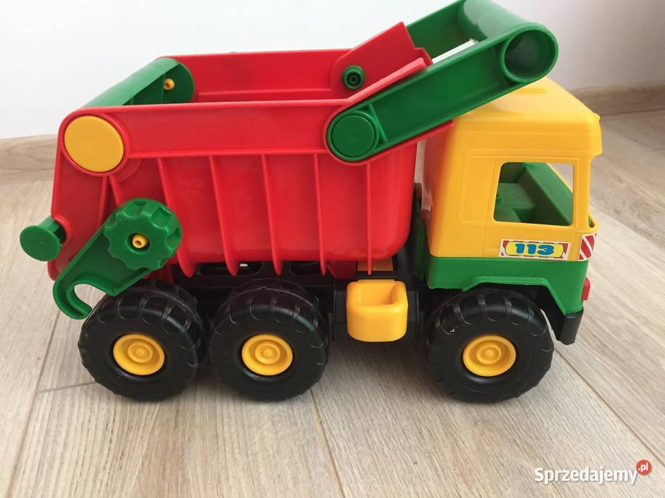 Auto duża kolorowa ciężarówka stan super zielony dolnośląskie Wrocław