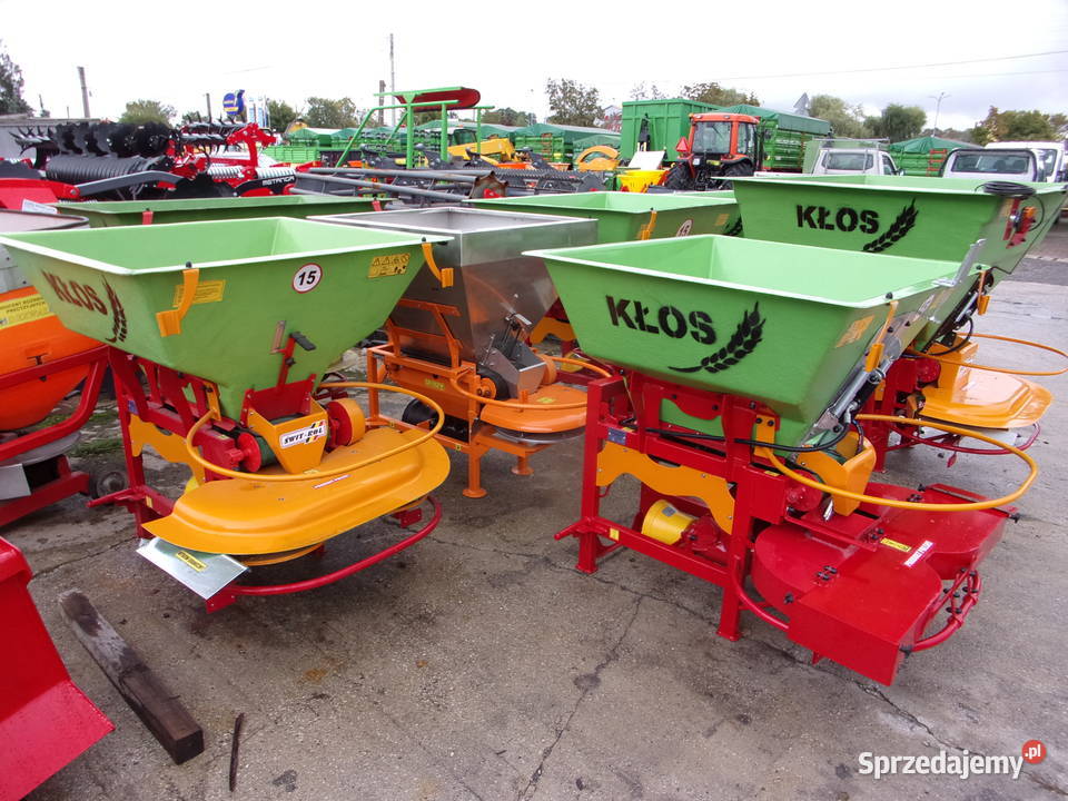 Rozsiewacz nawozowowapienny KŁOS 600 2tarczowy w Rozsiewacze nawozów Opoczno
