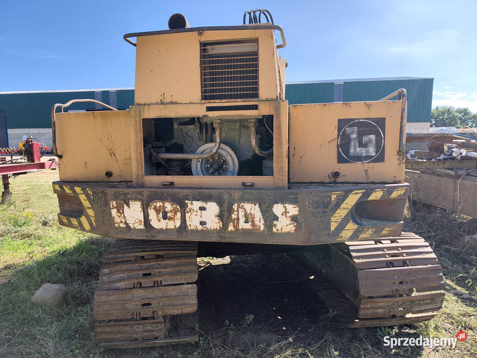 Koparka gąsienicowa NOBAS UB 632 1990 r 12 t