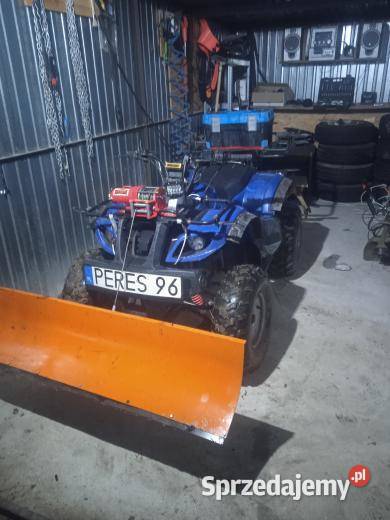 Quad Hummer 200 niebieski