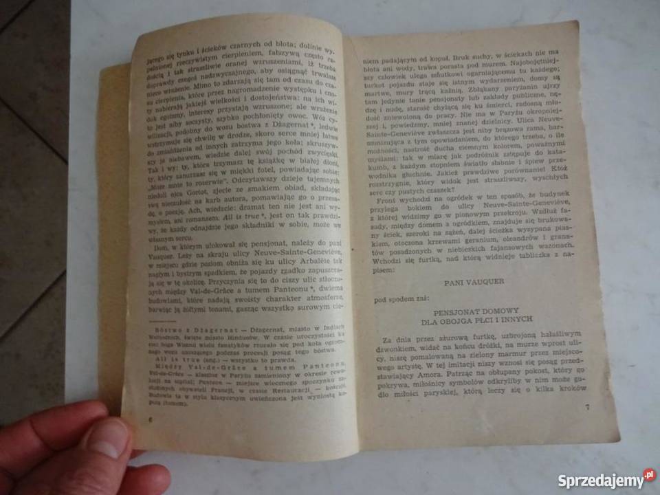 Ojciec Goriot Honoriusz Balzac Poznań sprzedam