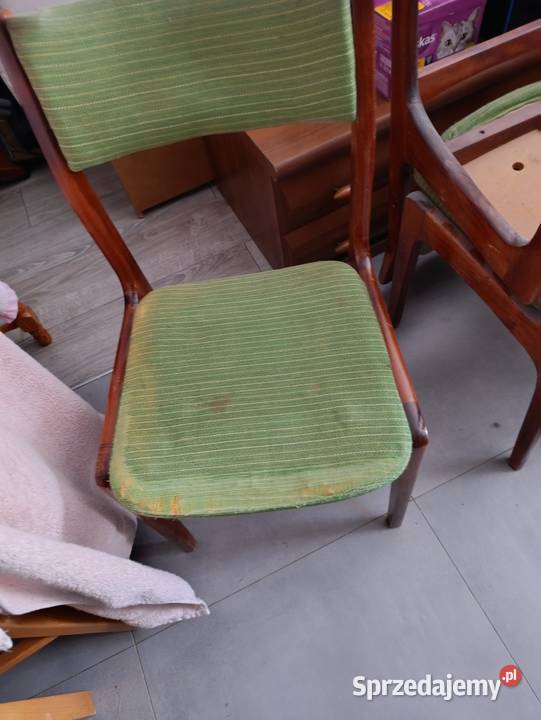6 krzeseł z czasów PRL do pilnej sprzedaży Poznań