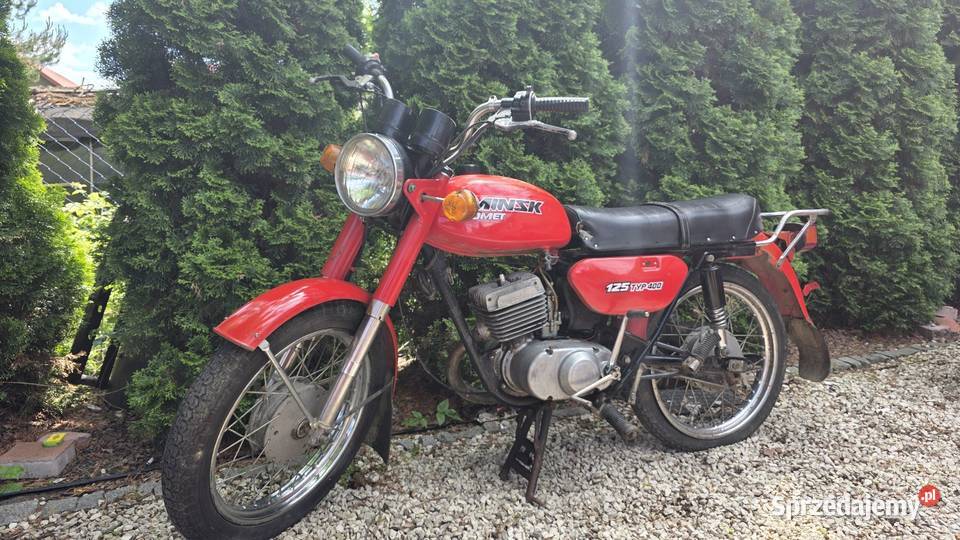 Mińsk 125 typ 400 Romet Mińsk motocykl Nowa Dęba