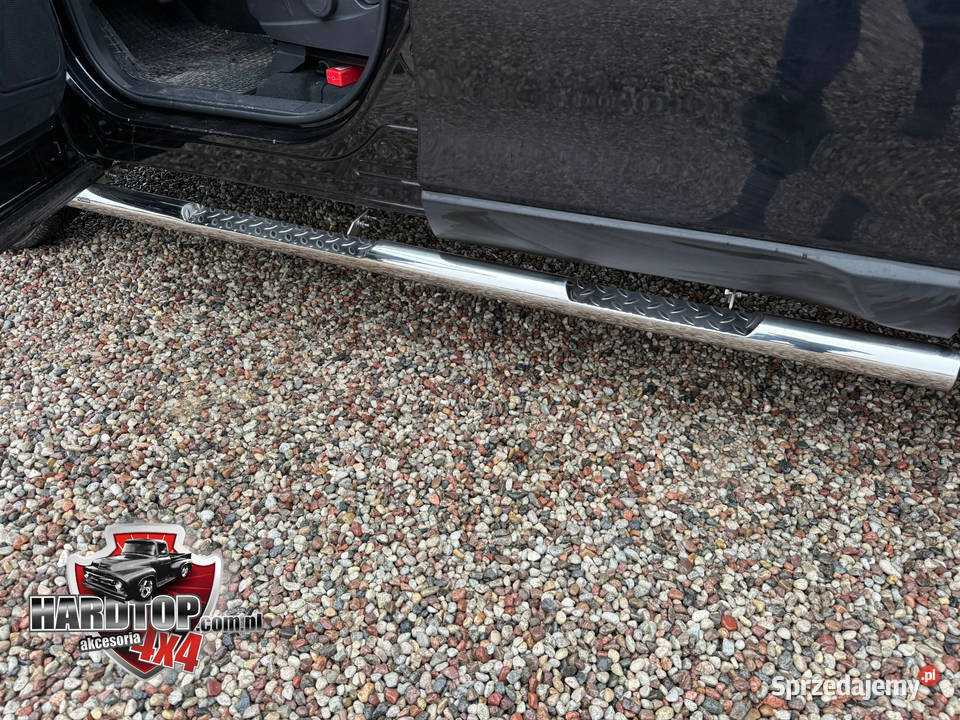 Stopnie Boczne Orurowanie chrom wyżłobienie osobowe Pasłęk sprzedam