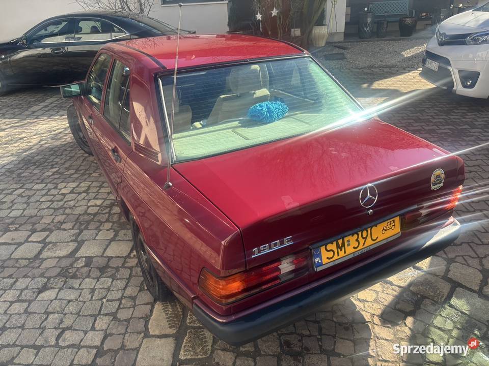Mercedes 190 W 201 122KM Samochody osobowe Mysłowice sprzedam