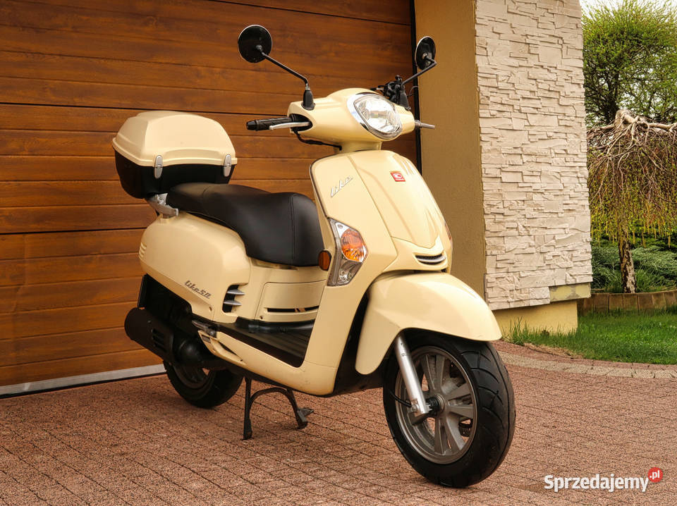 Kymco Like 50 Retro Zadbany Kufer 4T Transport