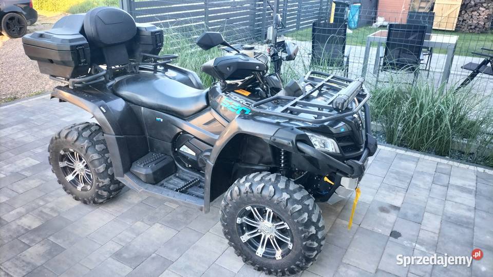 Quad CF Moto 520L na wypasie mocno doinwestowany śląskie Zabrze sprzedam