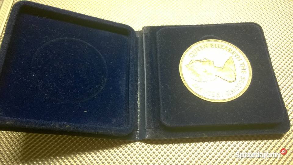 moneta Falklandy 50 pensów 1977