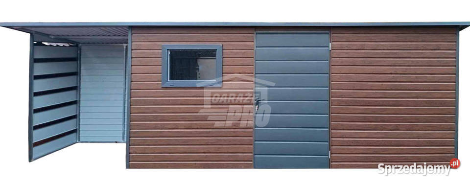 Schowek domek ogrodowy 5x15m wiata 15m drzwi 2x opolskie Opole sprzedam