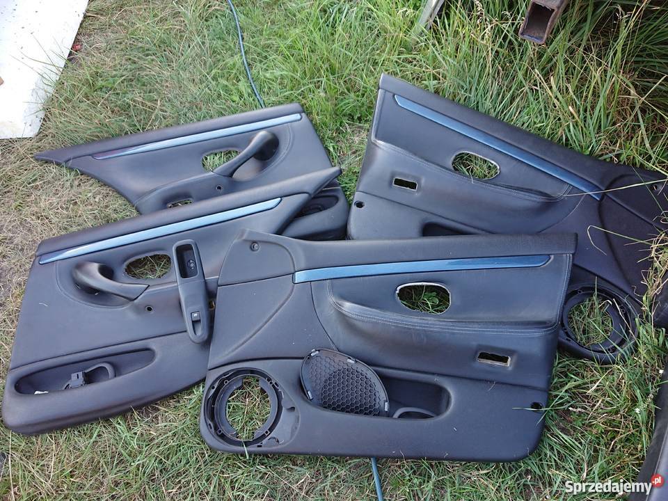 Komplet foteli i bloczków pół skóra Peugeot 406 fotele, kanapy Stargard