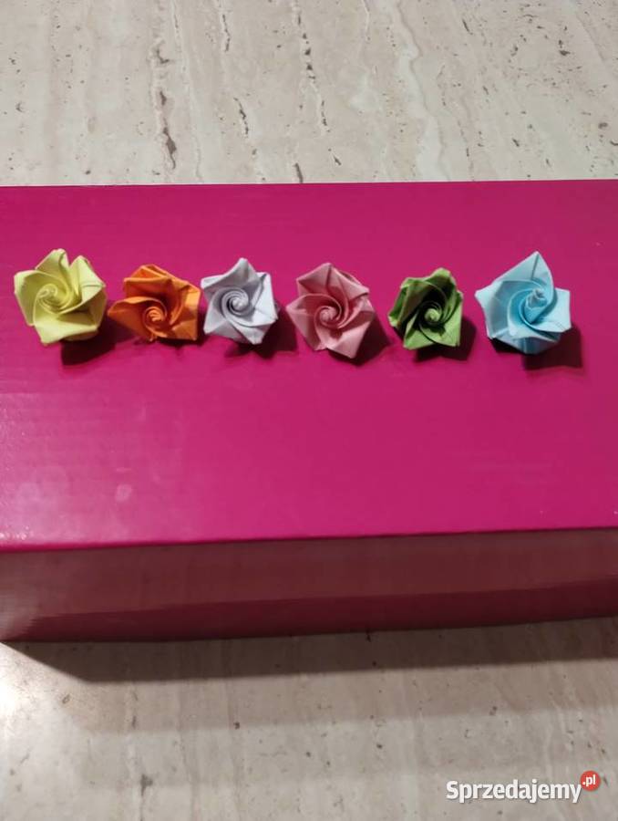 Różyczki origami kujawsko-pomorskie