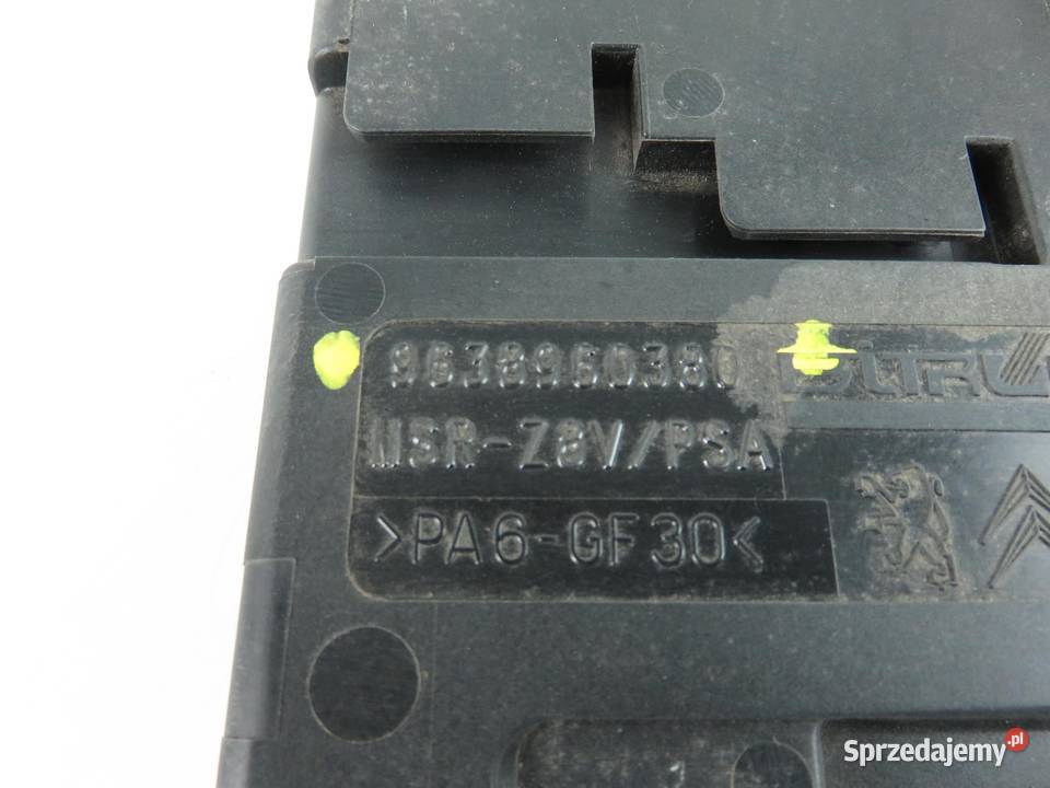 MODUŁ PEUGEOT 607 9D 9U 22 16V 9638960380