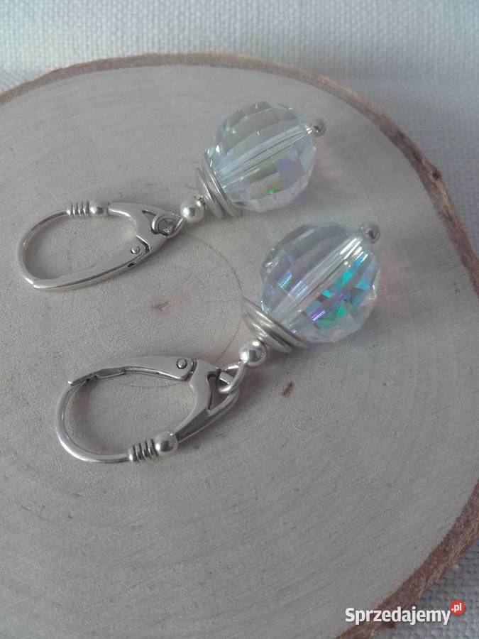 kolczyki z kryształami swrovskiego Warszawa