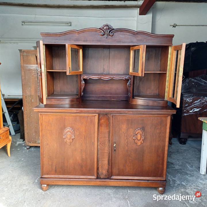 Stylowy Secesyjny Kredens Bufet Suchorzew