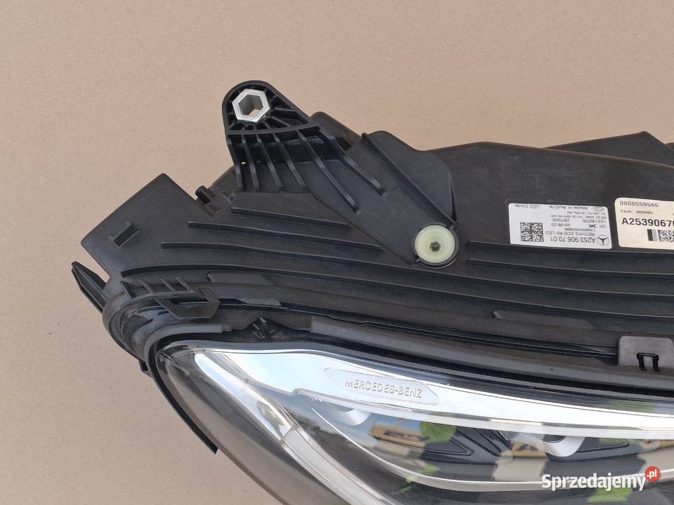 MERCEDES GLC W253 LIFT X253 REFLEKTOR PRAWY FULL Lampy przednie lubuskie Bieleń sprzedam