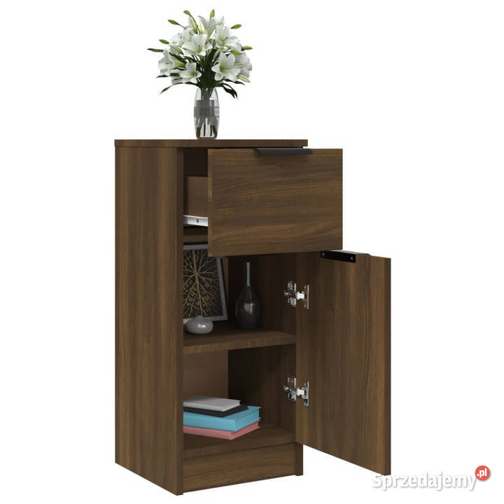 Szafka brązowy dąb 30x30x70 materiał Warszawa