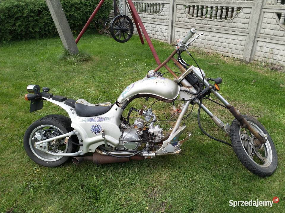 Motocykl Chopper chińczyk chiński odpala świętokrzyskie Ostojów