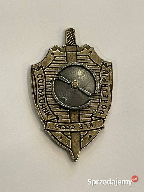 Odznaka Zasłużony Pracownik KGB ZSRR Antyki, Sztuka, Kolekcje Kraków