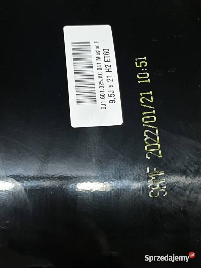 Felga Porsche 21 Taycan Turbo 4S S 9J1601025AC Gostyń