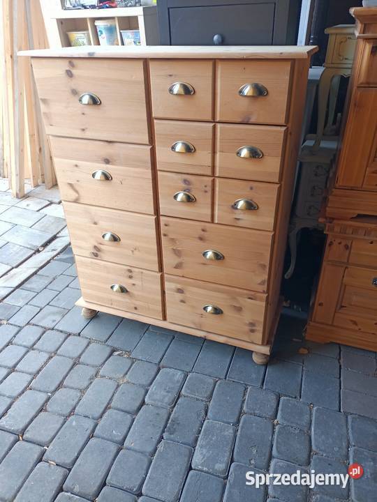 Komoda drewniana apteczna