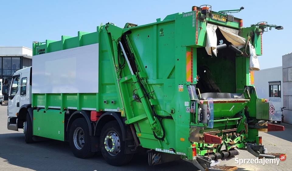 Volvo FE 320 śmieciarka trzyosiowa Zoeller 20m3 diesel Nowiny