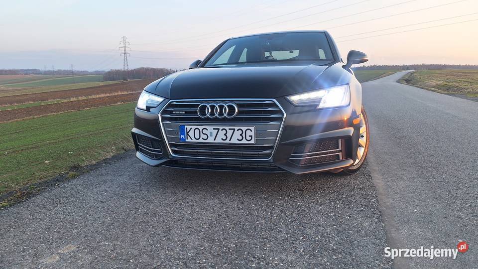 Audi A4 Limousine 20 TFSI quattro S tronic sport małopolskie Polanka Wielka