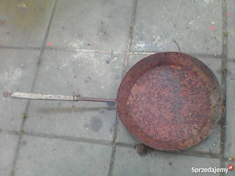 patelnia duża zabytkowa Jędrzejów Nowy sprzedam