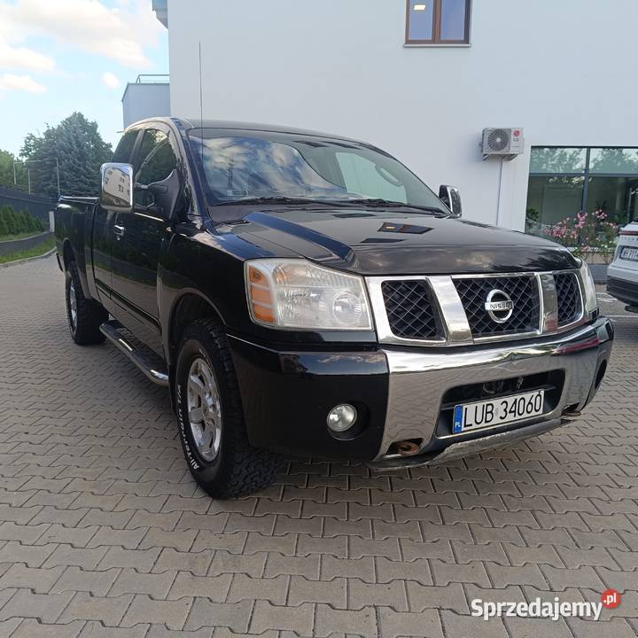Nissan Titan 56 2006 r V8 4X4 Niski przebieg nieuszkodzony Motoryzacja Warszawa