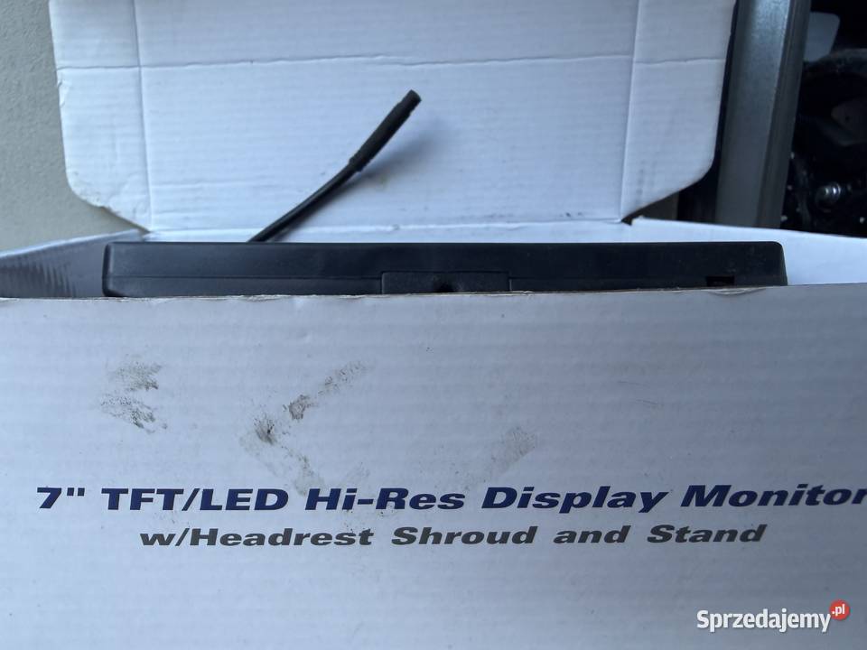 7 TFT LED HIres monitor kamera cofania wielkopolskie Szamotuły sprzedam