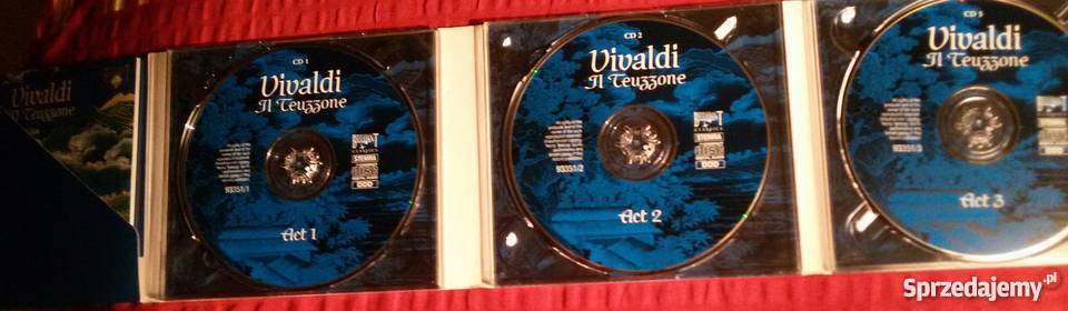 Vivaldi Il Teuzzone opera 3 CD całość CD Warszawa sprzedam