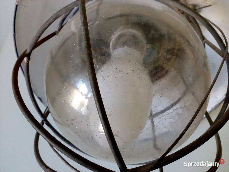 Stara lampa fabryczna Sp Pracy PRZYSZŁOŚĆ Rzeszów