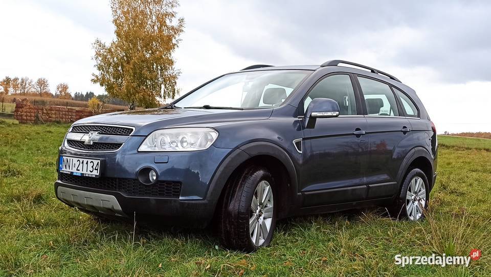 Chevrolet Captiva 4x4 7osobowa podgrzewane fotele pomorskie Gdańsk