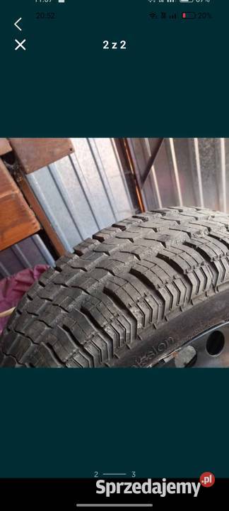 Felga z opona 15 4x100 Brusy sprzedam