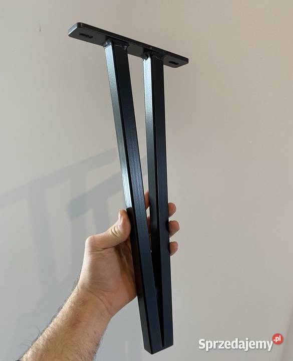 Czarne Nogi metalowe 45 Noga Stolik kawowy Bochnia sprzedam